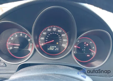 2007 Acura Tl Type S из США, поврежденный, VIN 19UUA76537A033624